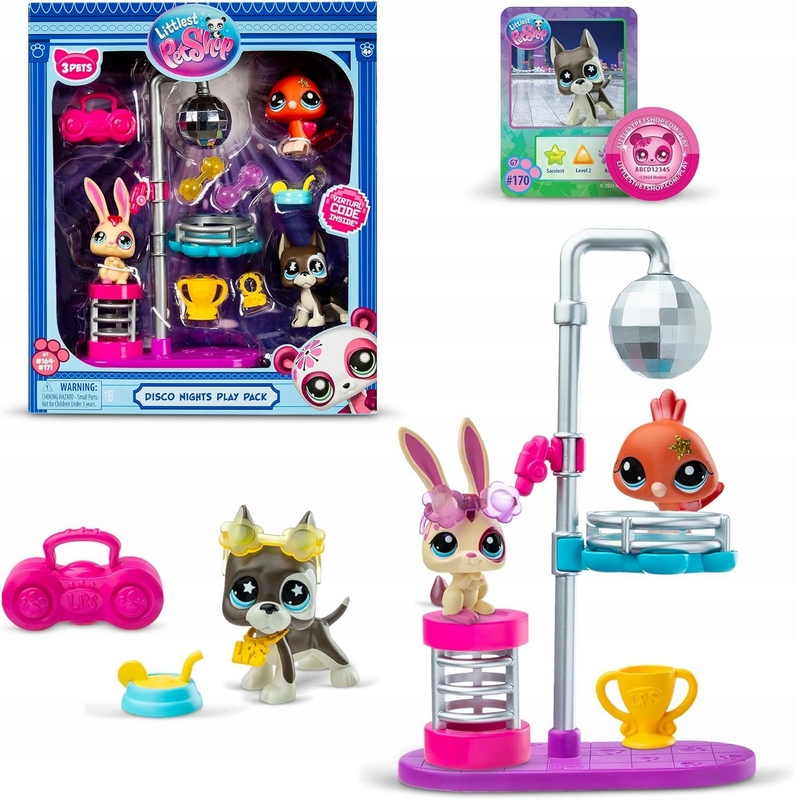 LITLLEST PET SHOP Diskotéková sada